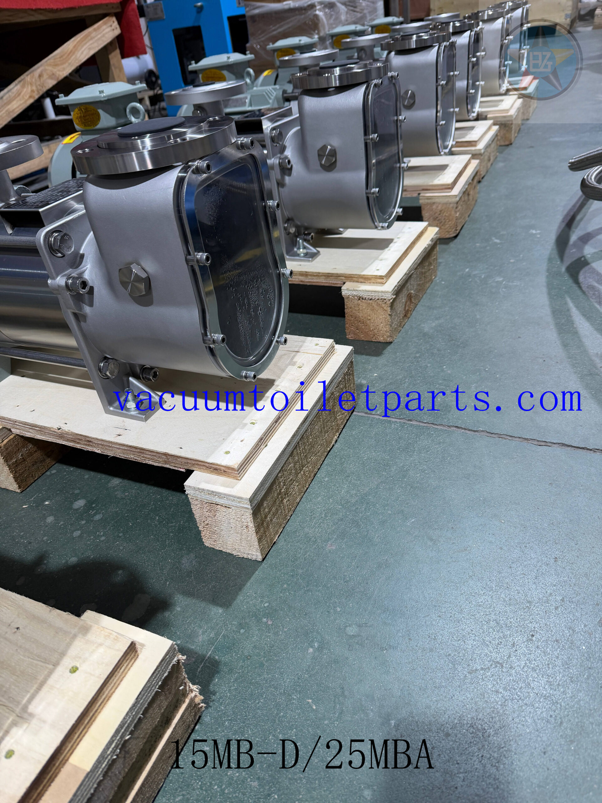 Batch production of marine vacuum sewage pumps 15MB-D and 25MBA