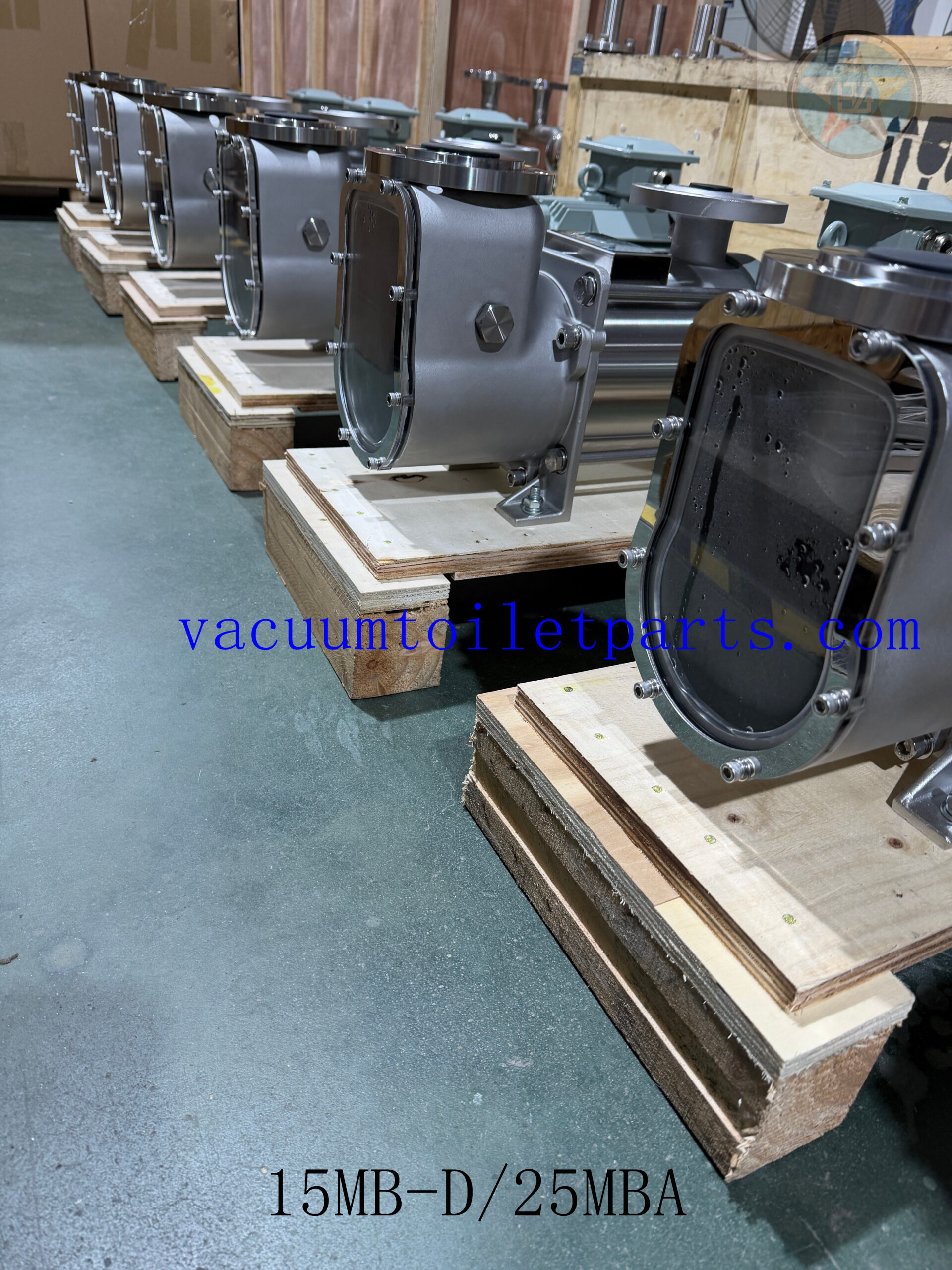 25MBA marine vacuum sewage pump assembly for ship applications