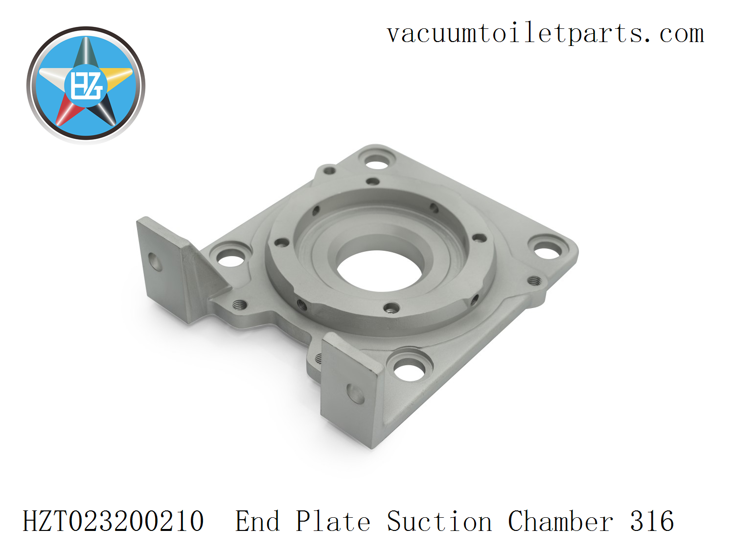 Assembled view of HZT023200210 with HZT023219000 rotor housing