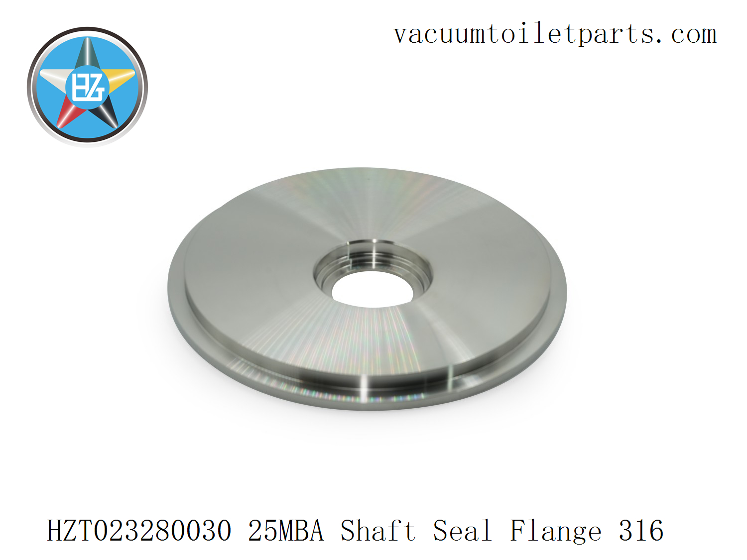 Rear view of HZT023280030 flange machined for motor cover alignment