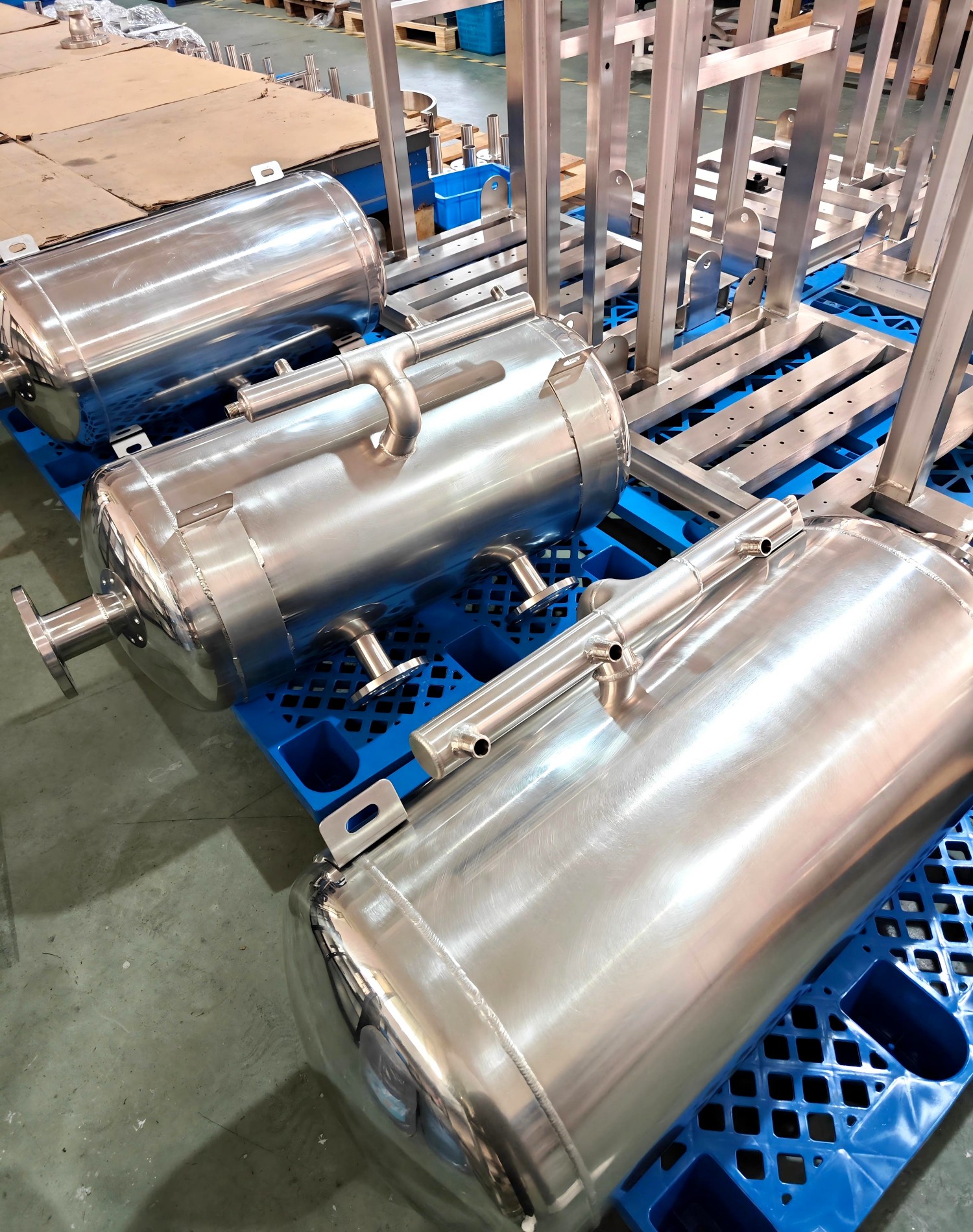 hzt029015001-15mbd-125l-double-pump-vacuum-station-bottom-frame