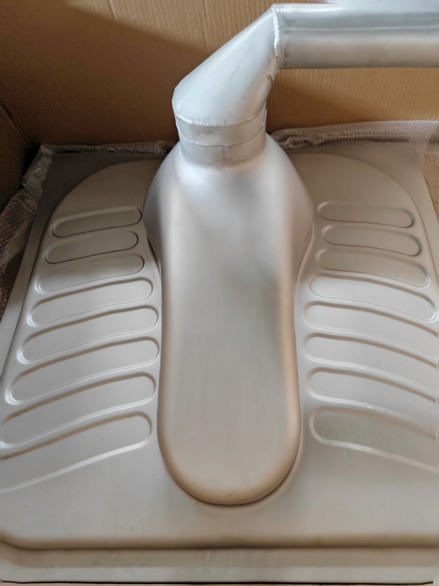 HZT066500100 Stainless Steel Vacuum Squat Toilet Main View