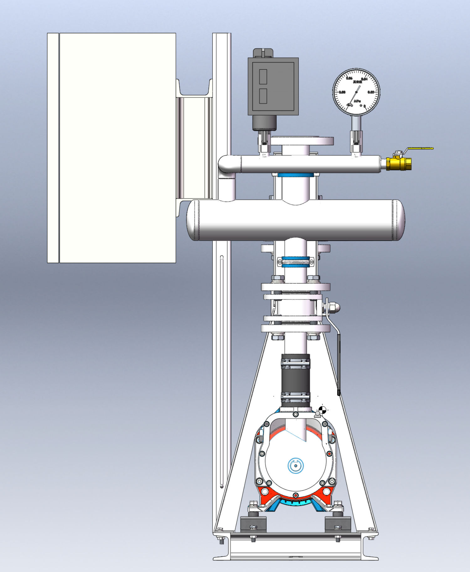 HZT15MBD Vacuum Station Working Scene – Marine Vacuum Toilet System