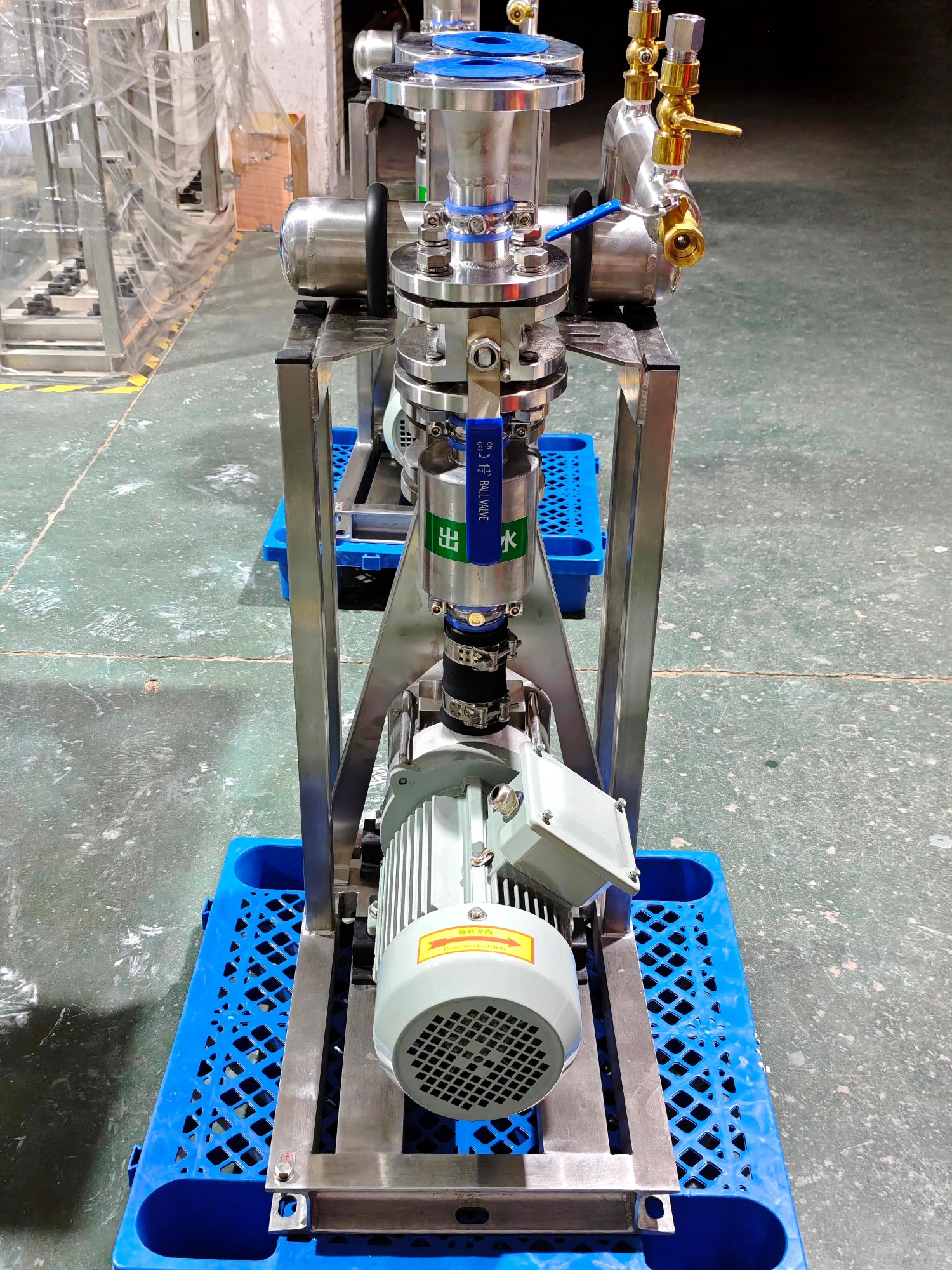 HZT15MBD Separator Chamber View – Vacuum Pump Station