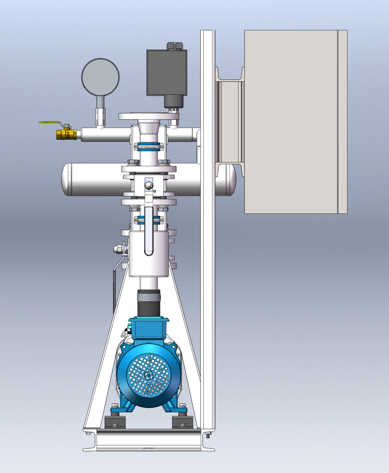 HZT15MBD Vacuum Station Installation View
