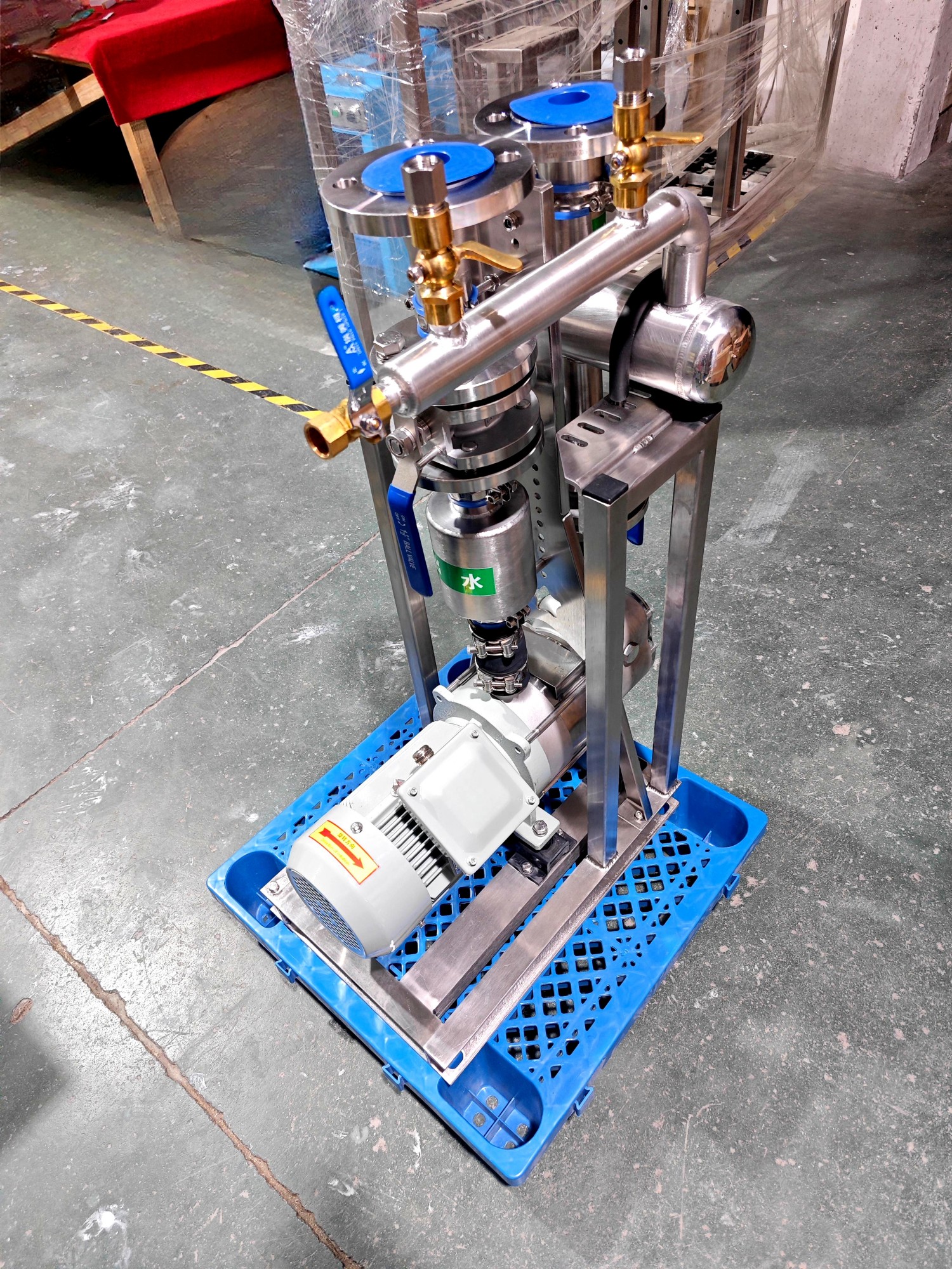 HZT15MBD Pump Unit Detail – Single Pump Vacuum Station