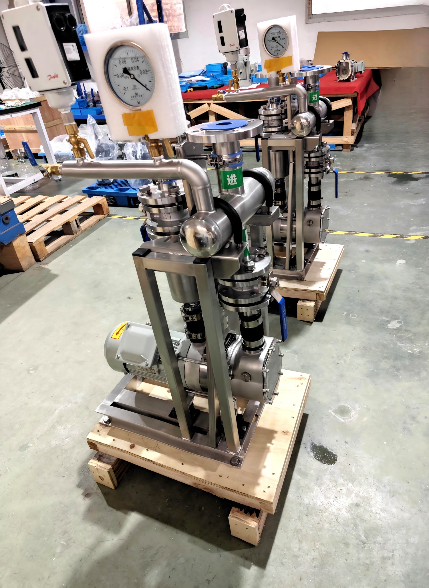 HZT15MBD Single Pump Vacuum Station Control Panel