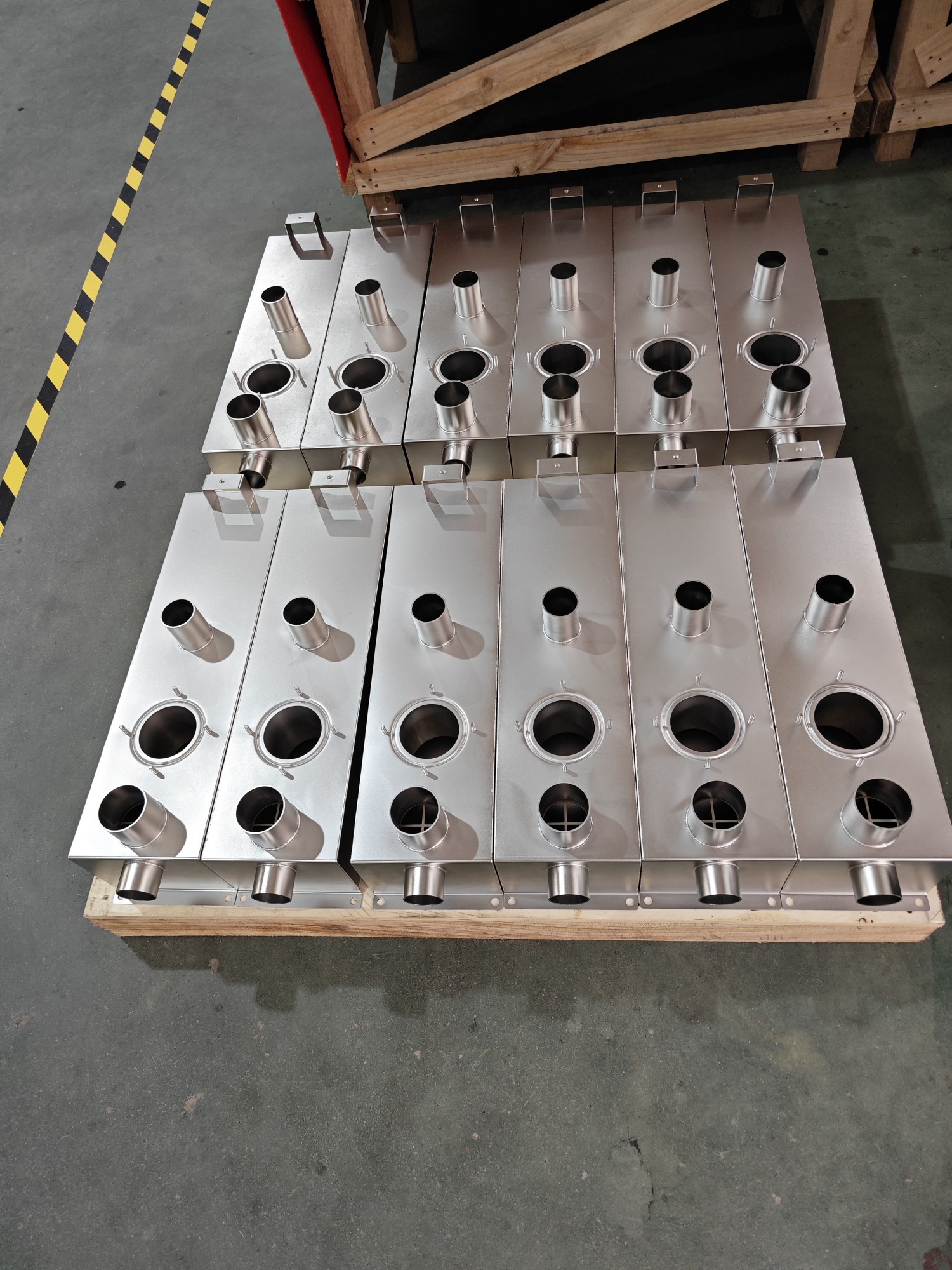 HZT6542601 Vacuum Interface Unit Installation View for Marine Vacuum Station