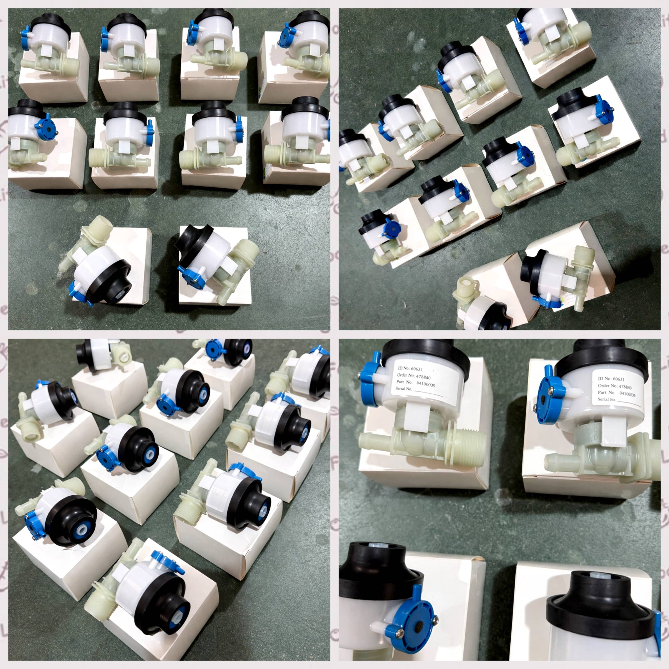 Pneumatic connection detail of HZT-6542997 and HZT-5774002 water valve