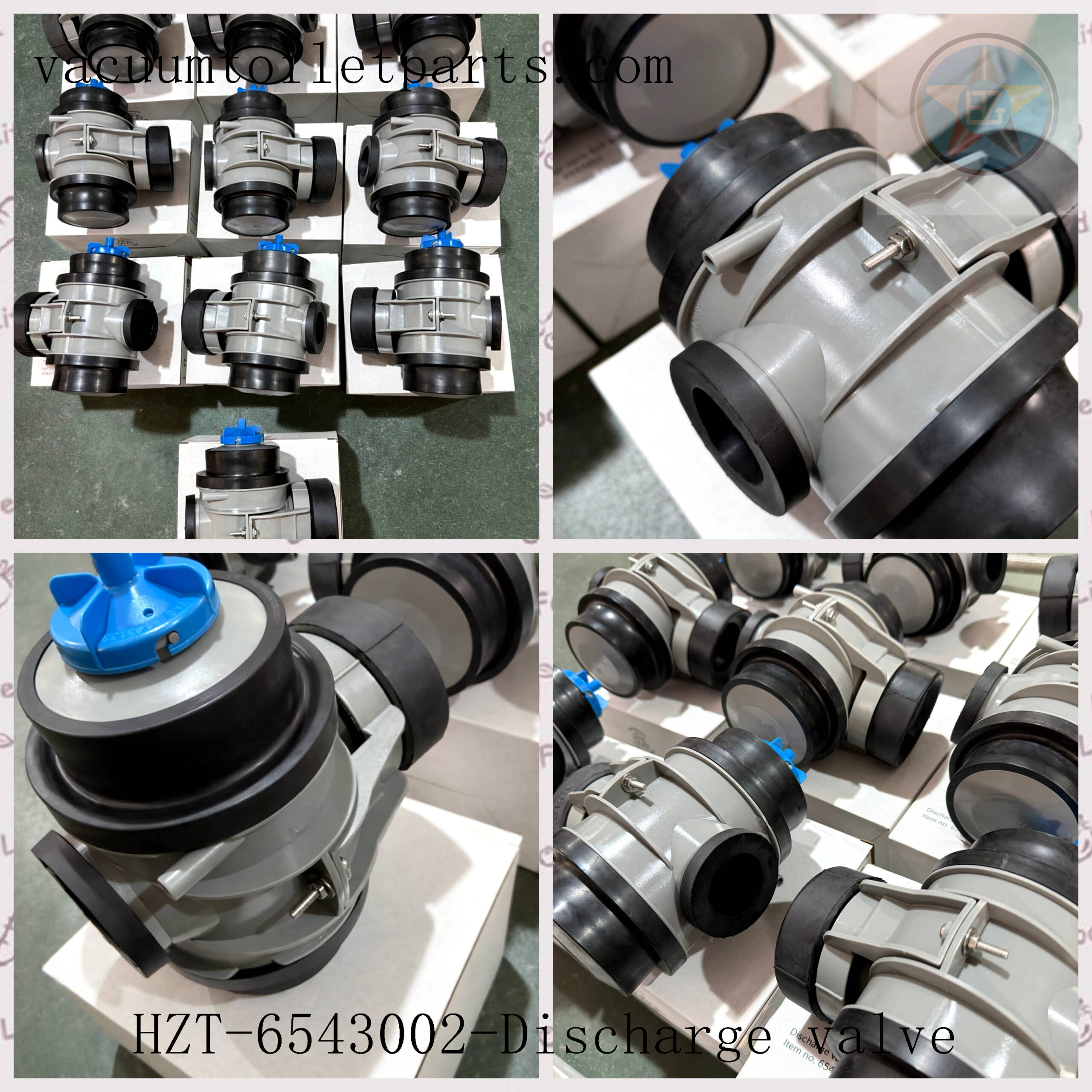 HZT discharge valve series 6543002 5779210 5435015 6542451 6542958
