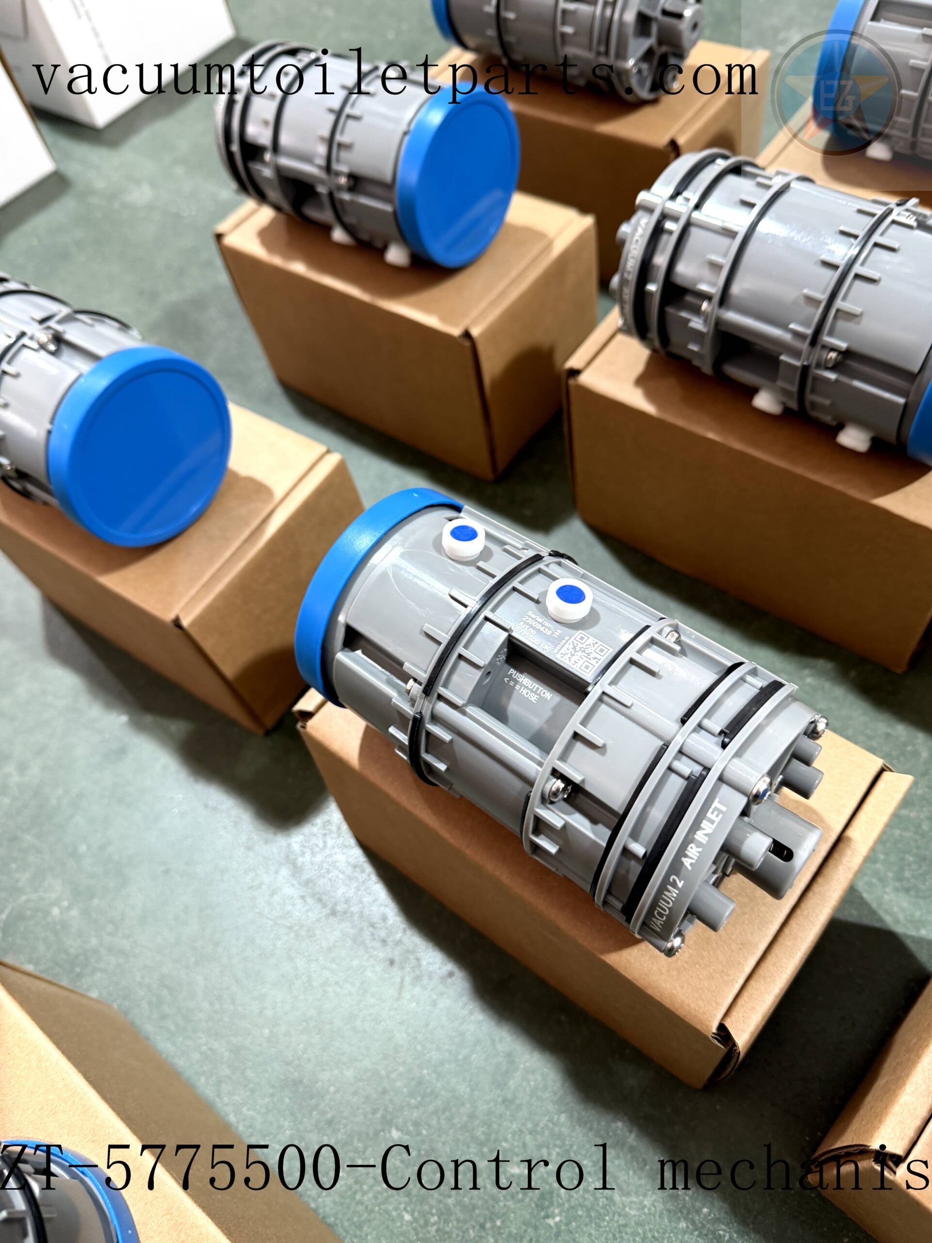 HZT-5775500 installed in marine vacuum toilet system