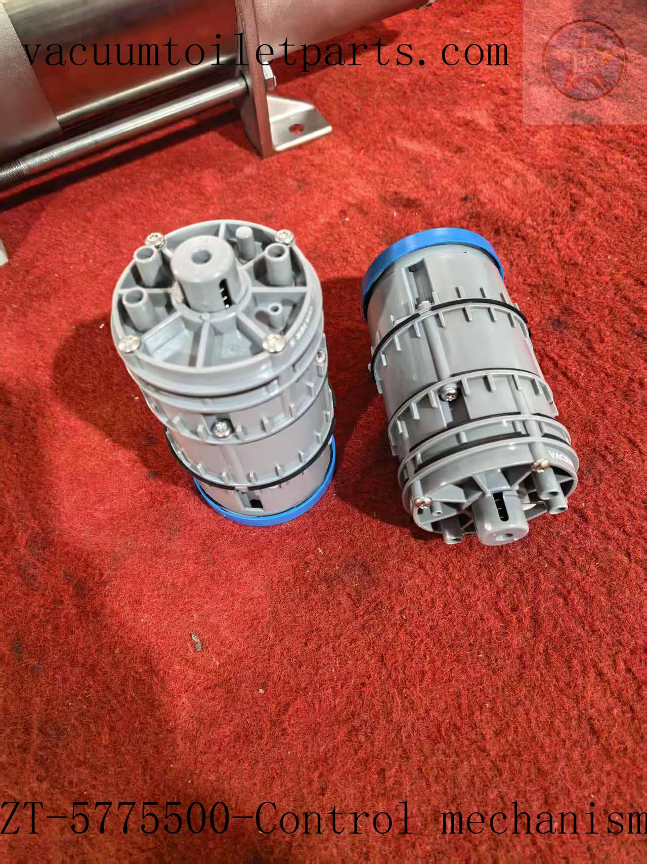 Rear connection view of HZT-5775500 pneumatic control mechanism