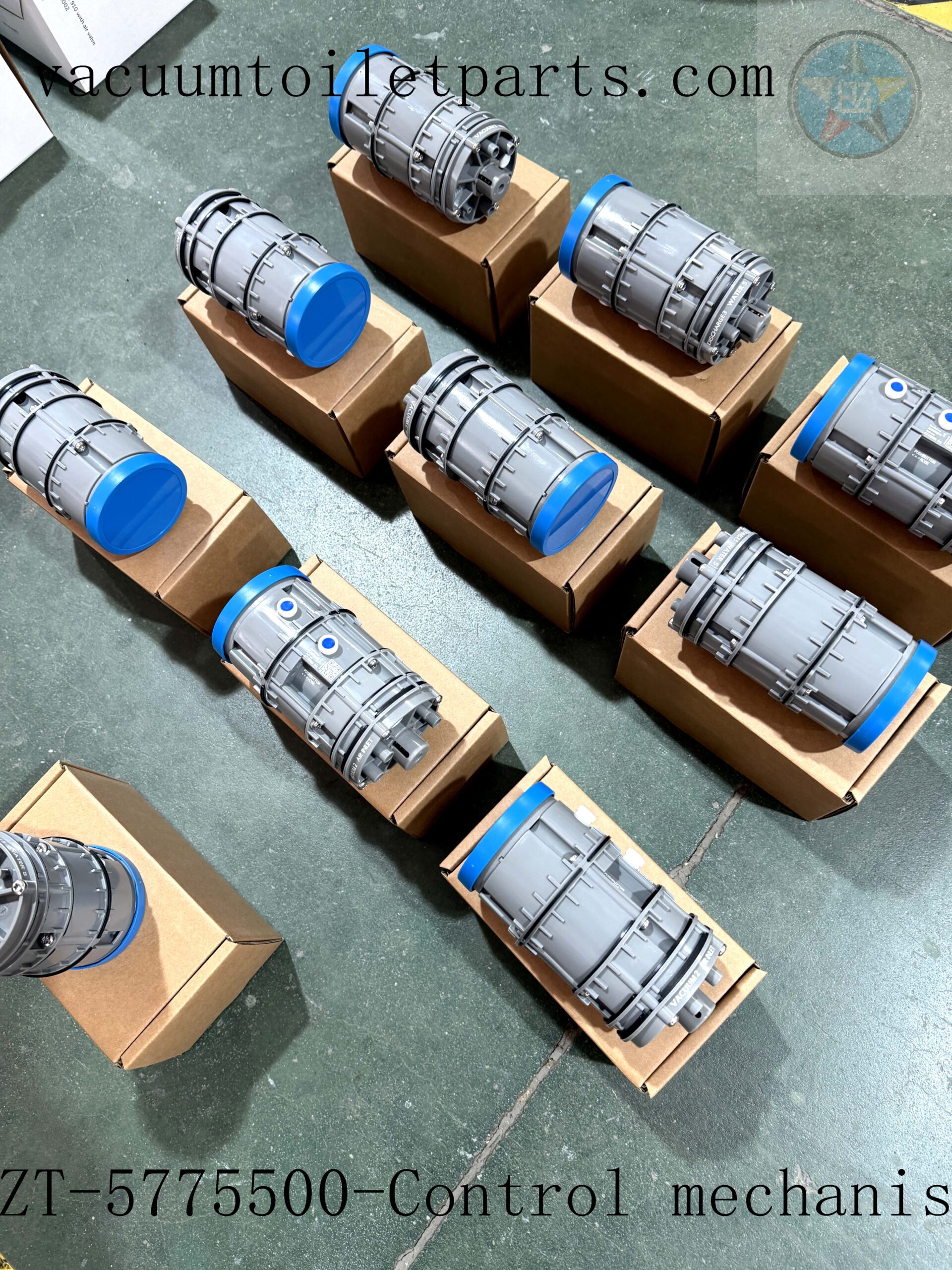 HZT-5775500 pneumatic control mechanism for marine vacuum toilet systems