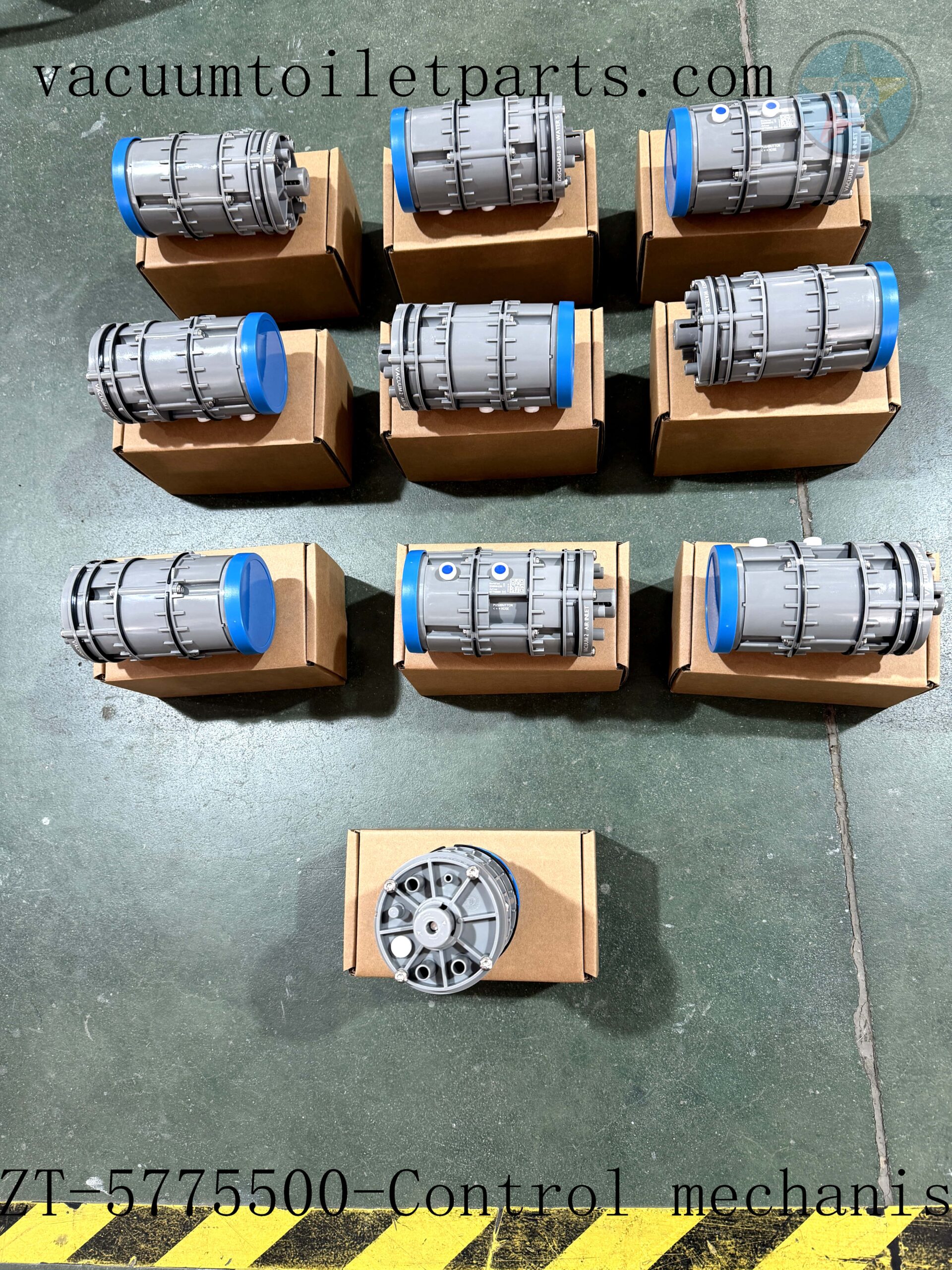 HZT-5775500 pneumatic control mechanism compatible with water valve and discharge valve